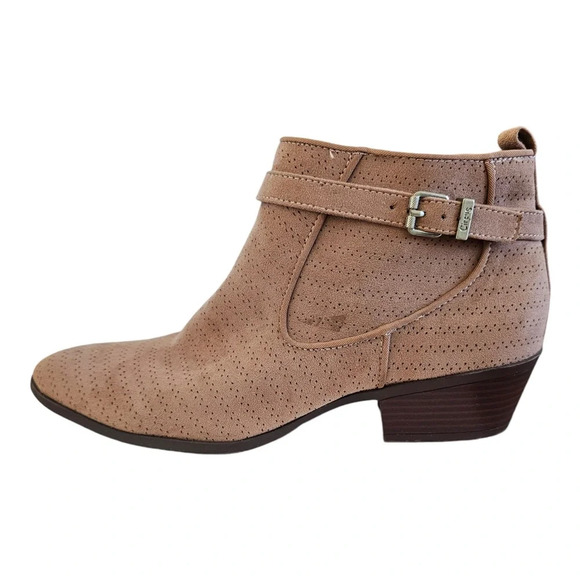 Circus Sam Edelman Phoenix perforated ankle boots tan size 10 - Picture 2 of 13